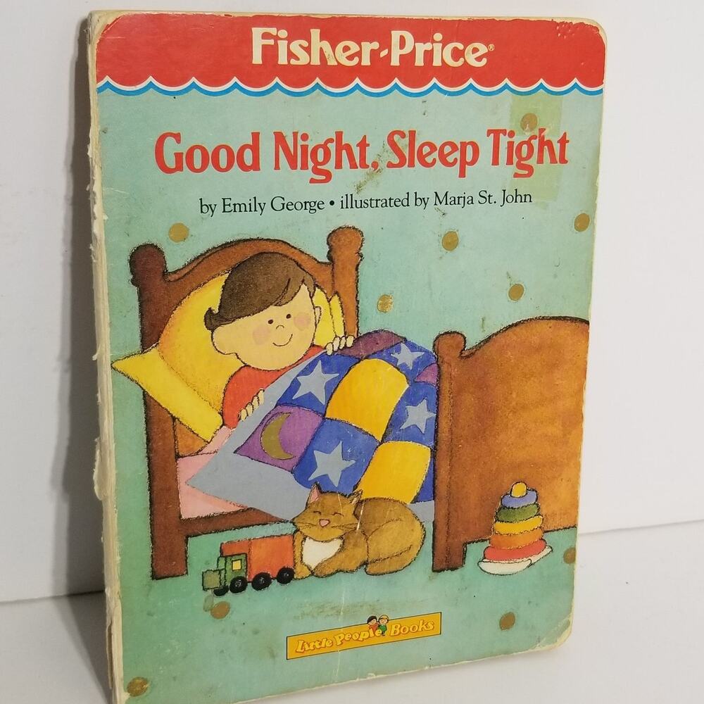 Vintage 1987 Fisher-Price Good Night, Sleep Tight